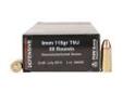PNW Arms 9MMDTR124TMJ50R Defensive Trainer Ammunition 9mm 115gr TMJ (RemanBrass)/50
Pnw Arms 9mm Defensive Training
Specifications:
- Caliber: 9mm
- Grain: 115
- Sold per: 50
- Remanufactured brassPrice: $18.96
Source: