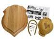 "
Walnut Hollow 29429 Deluxe Antler Display Kit Oak
Traditional style skull & antler mounting kit. Deluxe Antler Display Kit includes everything needed for creating an antler display on a 9 x 12"" solid Oak Crest Plaque with satin lacquer finish.
Product