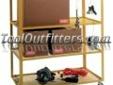 "
ALC Keysco 77727 ALC77727 Deluxe Parts Cart
Features and Benefits:
3 Large shelves 24" x 46"
Four casters, two locking
Overall size 52"H, 46"W, 24"D
Holds parts, supplies, fenders and tools (items in image are not included)
Made in the U.S.A.
"Price: