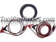 "
E-Z Hook 3519 EZH3519 Deluxe PVC Automotive Test Lead Set
Features and Benefits
One red and black set of 18â PVC test leads, right angle banana plugs to standard banana plugs
One red and black set of 48â PVC test leads, right angle banana plugs to