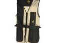 "
Browning 3050279904 Deluxe Vest, Left Hand, Black/Tan X-Large
Browning Deluxe Mesh Left Shooting Vest - Black/Tan
Features:
- Twill full-length shooting patch
- Mesh body for ventilation
- Two-way front zipper
- Four large front shell pockets
- Bar