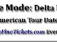 Depeche Mode - The Delta Machine World Tour 2013
2013 North American Tour Dates & Updated Schedule - Concert Tickets
The Depeche Mode has announced the first tour dates for the Delta Machine World Tour 2013 / North American Tour Dates. The North America