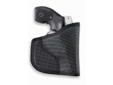 Finish/Color: BlackFit: P32/P3AT/LCP w/CT LGFrame/Material: NylonHand: AmbidextrousModel: N38Model: The NemesisType: Pocket Holster
Manufacturer: Desantis
Model: N38BJG5Z0
Condition: New
Price: $14.76
Availability: In Stock
Source:
