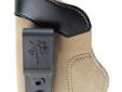 Desantis Sof-Tuck Inside Pant Holster, 1911 Officer's & Defender, LH - Tan. The SOF-TUCK is a new Inside Waist Band/Tuck-able holster with adjustable cant. It can be worn strong side, cross draw or on the small of the back. It is built from soft, no-slip