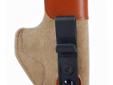 Desantis Sof-Tuck Inside Pant Holster, 1911 Officer's & Defender, RH - Tan. The SOF-TUCK is a new Inside Waist Band/Tuck-able holster with adjustable cant. It can be worn strong side, cross draw or on the small of the back. It is built from soft, no-slip