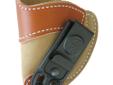 Desantis Sof-Tuck Inside Pant Holster, S&W J-Frame & Ruger LCR, LH - Tan. The SOF-TUCK is a new Inside Waist Band/Tuck-able holster with adjustable cant. It can be worn strong side, cross draw or on the small of the back. It is built from soft, no-slip