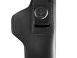 Desantis The Insider Inside Pant Holster, Glock 19/23/36, Taurus 24/7, Springfield XD, Sig229/239, RH - Black. For concealment with comfort, the Insider contains design features to minimize bulk. It is made with a heavy duty spring steel clip positioned