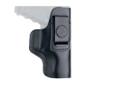 Desantis The Insider Inside Pant Holster, Glock 19/23/36, Taurus 24/7, Springfield XD, Sig229/239, RH - Black. For concealment with comfort, the Insider contains design features to minimize bulk. It is made with a heavy duty spring steel clip positioned