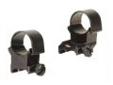 "
Weaver 48448 Detachable Top Mount Rings 1"", Extended, X-High
Weaver Top-Mount Rings offer wide top steel caps that hold zero under the most jarring recoil. Loosen the thumb nuts and you can go back to iron sights in seconds. Later you can put the rings