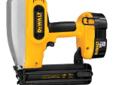 The DEWALT DC608K cordless brad nailer combines the precision of hand nailing with the speed and ease of pneumatic nailing. With this compact, portable tool, you can drive brads ranging in length from 5/ 8 inch to two inches as rapidly as five brads per