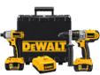 ï»¿ï»¿ï»¿
DEWALT DCK275L 18-Volt XRP Lithium-Ion Drill/Impact Combo Kit
More Pictures
Lowest Price
Click Here For Lastest Price !
Technical Detail :
DCD970 XRP 18-volt cordless hammerdrill with patented 3-speed all-metal transmission and 1/2-inch
