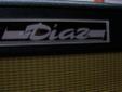 Diaz "Classic Twin" tube amplifier combo, Hand Signed by Cesar Diaz
Cesar Diaz , Tech and friend to Stevie Ray Vaughn 
From Wikipedia:
CÃ©sar Carrillo DÃ­az (July 13, 1951 - April 26, 2002 [1]) was a Puerto Rican born guitar amplifier technician and