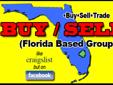 Facebooks newest group to sell and buy almost anything to anyone in Florida, we have the fewest rules of just about any group on Facebook, we're just starting out & will be spreading the "word" to as many as we can.... so list what you want AND GOOD