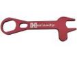 "
Hornady 396495 Die Wrench Deluxe
Hornady Lock-N-Load Deluxe Die Wrench
- 3/4"" wrench for die flats
- When placed in one of the shell plate's cartridge case slots, this keeps the shell plate from slipping when tightening the center screw
- 1/2"" flats