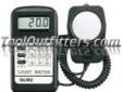 Universal Enterprises DLM2 UEIDLM2 DIgital Light Meter
Features and Benefits:
0-5000 foot-candles
Over 3 Lux ranges
Accurate to +/-5% with a 0.4 second sampling rate
Easy to red LCD display
One year limited warranty
Digital light meter designed to measure