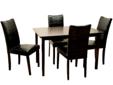 Dining Room Set: 5-piece Eveleen Dining Set Black Best Deals !
Dining Room Set: 5-piece Eveleen Dining Set Black
Â Best Deals !
Product Details :
Find table sets at Target.com! Give your dining room a touch of modern elegance with the five-piece eveleen