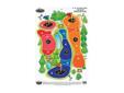 Dirty Bird Chip Shot Game Target 12" x 18" 8 Pack. Fun for all ages! Improve your shooting skills with these colorful Dirty Bird style targets. Each shot will halo white so you instantly know where your shot has hit. Use them while shooting alone or