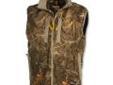 "
Browning 3056042205 Dirtybird Fleece Vest, Realtree Max4 Camo XX-Large
Browning Dirty Bird Fleece Vest - Realtree Max-4
Features:
- Midweight microfiber fleece is warm and comfortable
- Angle-Entry pocket design
- One magnetic chest pocket
- Full length