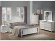 Distress White Poster Bedroom Set
Crafted from tropical hardwoods in a white finish.
Standard Set includes: Bed, Dresser,Mirror, Night stand and Chest.
King 5PC List Price $2959 ..........NOW $1,533
Queen 5PC List Price $2569.......NOW $1,284
Seaboard