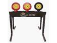 Blast Back Pop-Up Target, 9mm - 30.06 High CaliberFeatures:- Just place and shoot - Targets automatically pop-up by shooting black reset target- Steel construction for durability with solid wide-set base.- Heavy duty frame and leg base create extra