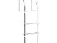 Howell Galvalume Fixed 5 Step LadderThese Bright White Galvalume? ladders will make a durable and attractive addition to your dock, seawall or any marine application. Heavy 1-1/2" tubing ensures a positive grip and Stainless Steel hardware is included.