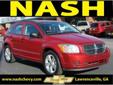 Nash Chevrolet
2010 Dodge Caliber 4dr HB SXT
Call For Price
Click here for finance approval
800-581-8639
Transmission:Â Automatic
Engine:Â 122L 4 Cyl.
Color:Â RED
Vin:Â 1B3CB4HAXAD663051
Interior:Â DK. GRAY
Mileage:Â 44749
Stock No:Â H6768
Â Â Â  Â Â Â  Â Â Â 
Additional