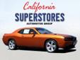 California Superstores Valencia Chrysler
Have a question about this vehicle?
Call our Internet Dept on 661-636-6935
Click Here to View All Photos (12)
2011 Dodge Challenger SRT8 New
Price: Call for Price
Model: Challenger SRT8
Exterior Color: Toxic Orange