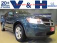 V & H Automotive
2414 North Central Ave., Marshfield, Wisconsin 54449 -- 877-509-2731
2009 Dodge Journey SXT Pre-Owned
877-509-2731
Price: $15,292
14 lenders available call for info on financing.
Click Here to View All Photos (20)
Call for a free CarFax