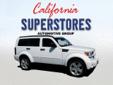 California Superstores Valencia Chrysler
Have a question about this vehicle?
Call our Internet Dept on 661-636-6935
Click Here to View All Photos (12)
2011 Dodge Nitro Heat New
Price: Call for Price
Exterior Color: Bright white
Body type: Sport Utility