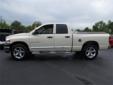 Central Dodge
Springfield, MO
417-862-9272
2009 DODGE Ram 1500 4WD Reg Cab 120.5" SLT
Central Dodge
1025 W. Sunshine St.
Springfield, MO 65807
Mark Gilshemer or Jamie Gosa
Click here for more details on this vehicle!
Phone:
Toll-Free Phone: 417-862-9272