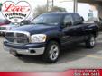 Â .
Â 
2007 Dodge Ram 1500 Quad Cab SLT Pickup 4D 6 1/4 ft
$0
Call
Love PreOwned AutoCenter
4401 S Padre Island Dr,
Corpus Christi, TX 78411
Love PreOwned AutoCenter in Corpus Christi, TX treats the needs of each individual customer with paramount concern.