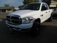 DOWNTOWN MOTORS REDDING
1211 PINE STREET, REDDING, California 96001 -- 530-243-3151
2007 Dodge Ram 2500 Quad Cab SLT Pickup 4D 6 1/4 ft Pre-Owned
530-243-3151
Price: Call for Price
CALL FOR INTERNET SALE PRICE!
Click Here to View All Photos (3)
CALL FOR