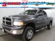 5 Corners Dodge Chrysler Jeep
1292 Washington Ave., Cedarburg, Wisconsin 53012 -- 877-730-3897
2004 Dodge Ram Pickup 2500 SLT Pre-Owned
877-730-3897
Price: $13,900
Call if you have questions about financing.
Click Here to View All Photos (32)
Call our