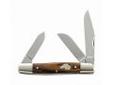 "
Ka-Bar 2-3313-5 Dog's Head Knife 3-Blade, Triangle Point, Chestnut Handle
Dog's Head 3-blade Trapper,Chestnut Handle
Specifications:
- Bulk weight- 0.20
- Overall/Open length- 6 7/8""
- Blade length- 3""
- Blade stamp- Ka-Bar
- Steel- 440c ss
- Lock-