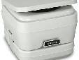 Dometic 964 Portable Toilet PlatinumFor convenience that lets you venture anywhere!Durable design, drop it, stand on it - this unit can take it! Attractivematte finish. Scratch-resistant finish is easy to keep clean; looks new foryears. Comfortable! Adult