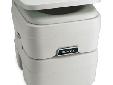 Dometic 965 MSD Portable Toilet 5.0 Gallon PlatinumFor convenience that lets you venture anywhere! Durable design, drop it,stand on it - this unit can take it! Attractive matte finish.Scratch-resistant finish is easy to keep clean; looks new for