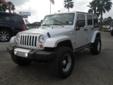 2008 Jeep Wrangler
Payne Mission
2003 E. Expressway 83
Mission, TX 78572
Call for an Appt! (956) 688-8987
Photos
Vehicle Information
VIN: 1J4GA59148L507282
Stock #: P507282
Miles: 12602
Engine: Gas V6 3.8L/231
Trim: Unlimited Sahara
Exterior Color: Bright