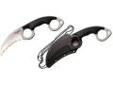 "
Cold Steel 39FKS Double Agent I, Serrated
Cold Steel's Double Agent neck knives possess a significant set of advantages worth noting. Designed by Zach Whitson, with a Karambit Point blade style, they're thin, flat, and super light (a little over 3