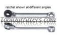 "
Vim Products HBR3 VIMHBR3 Double Ended 1/4"" Hex Bit Ratchet
Features and Benefits:
The smallest, lowest profile head in the industry!
The quick-disk on the drive head allows for quick tightening or loosening of fasteners when ratcheting is not