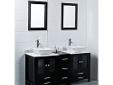 TYCROMEDIA.COM
Bathroom Furniture > Double Sink Bathroom Vanity
Double Sink Contemporary Bathroom Vanity Set
Update your bathroom and your home with a designer vanity and double sink set
Bathroom furniture features master cabinet made of quality solid oak