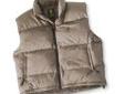"
Browning 3057543201 Down Vest, Tan, S
Down garments are appreciated for their warmth and versatility, an excellent choice to be worn alone as outerwear or as a layering garment in the X-Change System. Down is nature's original insulation, proven all