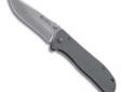 "
Columbia River 6450S Drifter Stainless Handle, Razor Sharp Edge
What makes a good logo knife? It should be affordable, and it should have some large flat areas on the blade or frame suitable for logo imprinting. So Columbia River are very happy to