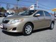 2010 Toyota Corolla
Jerry's Toyota Scion
8001 Belair Road
Baltimore, MD 21236
Call for an Appt! (410) 775-5360
Photos
Vehicle Information
VIN: 1NXBU4EE4AZ232485
Stock #: 56388A
Miles: 40141
Engine: I4 1.8L
Trim: LE
Exterior Color: Desert Sand Mica