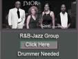 J'Mor Jazz-R&B Group is looking for a Drummer for events and future opportunities.