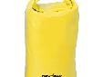 WB-4: 11-1/2" diam. x 19", YellowDRY PAK Roll Top Dry BagsVersatile and durable, your gear will stay dry inside these round bottom dry bags, even in adverse conditions. Shut out water by rolling down the top a few times and snapping the side release