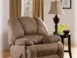 Contact the seller
Signature Design By Ashley Duraplush - Mocha 1390325, The " Contemporaryâ¢ Mocha" rocker recliners feature soft upholstery and plush contemporary styling to create the ultimate in relaxing furniture that is perfect for any living