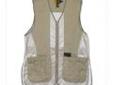 "
Browning 3050236803 Dusty Mesh Vest Clay/Tan Large
Browning Dusty Mesh Vest - Clay/Tan
Features:
- 100% cotton, 10 oz. stonewash twill full-length shooting patches on right and left shoulders with sewn-in REACTAR G2 pad pockets (pad sold separately)
-