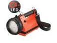 "
Streamlight 45801 E-Flood Standard, AC/DC Cords, Strap/Rack, Orange
The E-Flood models are industrial-duty, rechargeable, portable lanterns featuring power LED technology for high brightness, long runtime and high reliability. The E-FloodÂ® models use 6