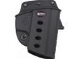 "
Fobus BRVBH E2 Evolution Belt Holster Beretta Vertec
The E2 series features one-piece holster body construction, and like all FOBUS Holsters, the Evolution, is lightweight and includes steel reinforced rivet attachment and a protective sight channel.