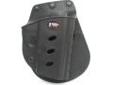 "
Fobus SG23940 E2 Evolution Paddle Holster Sig 239 40/357Calibers
The new E2 series features one-piece holster body construction, and like all FOBUS Holsters, the Evolution, is lightweight and includes steel reinforced rivet attachment and a protective